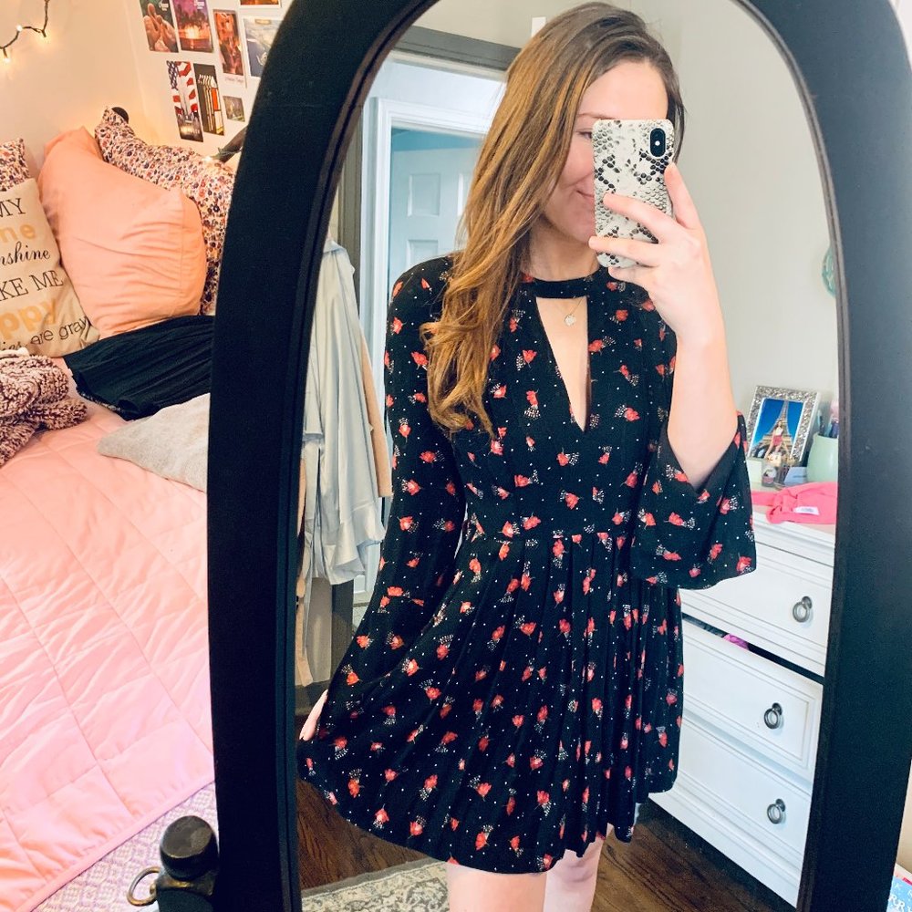 free people mini dress!